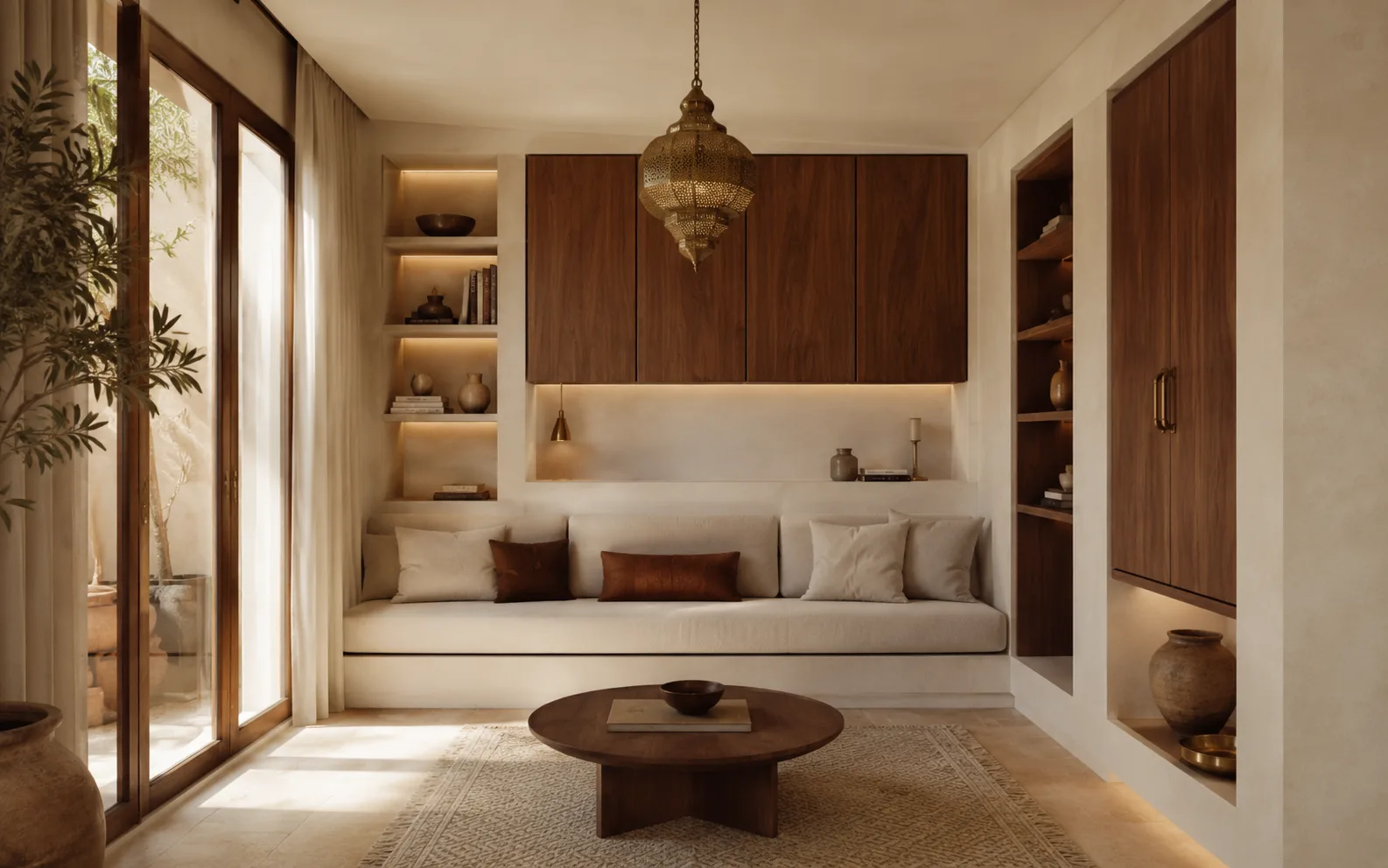 Appartement familial a Marrakech - projet d'architecture interieure au Maroc